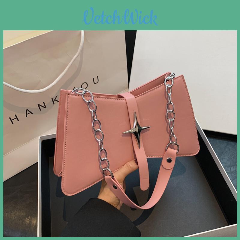 Trendy Chain Shoulder Bag With Street Style Design For Women Fall 2023
