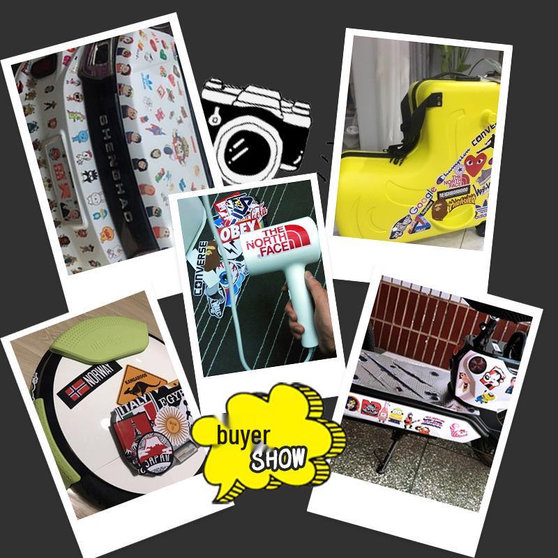 50 Inuyasha Anime Cartoon Graffiti Stickers for Suitcase, Laptop, Car, and Scooter Decoration