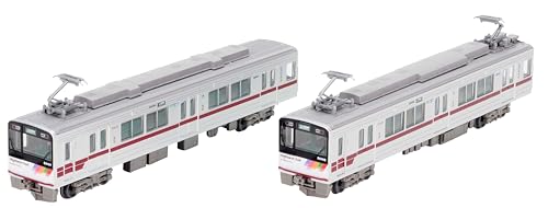 

TOMYTEC Railway Collection Tetsukore Alpico Transportation Kamikochi Line 20100 Series TOBU x ALPICO Collaboration Train 2-Car Set, Diorama Supplies 3