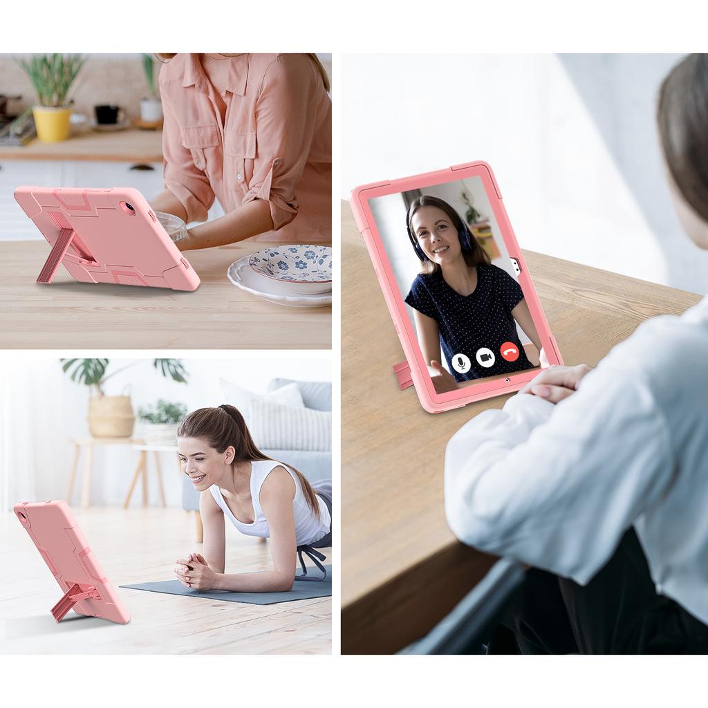 Shockproof Case for Samsung Galaxy Tab A7 Lite A9 A11 Plus Heavy Duty Protection Solid Kids Cover with Kickstand for Tab A9 Plus