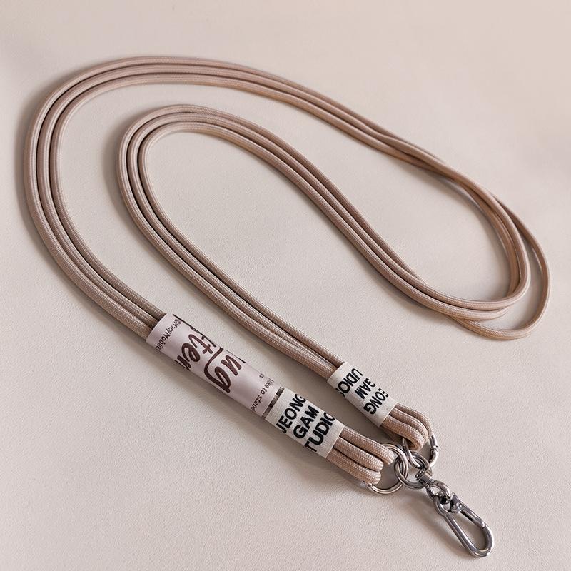 Mobile phone lanyard crossbody long back lanyard unisex mountaineering outdoor strap with clip lanyard removable