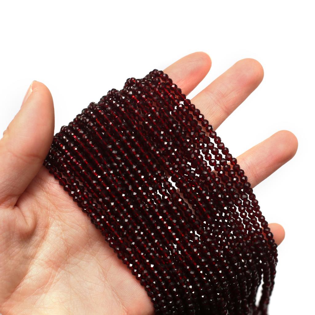 10Strands Faceted Beads 3mm Spinel Isolation Beads For Jewelry Making DIY Necklace Bracelet Earrings Accessory