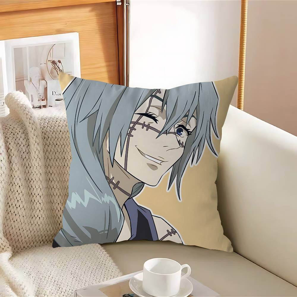 

M-Mahito Anime Pillow Case Removable Washable Cushion Cover – All-Season Soft Linen 12x12Inch
