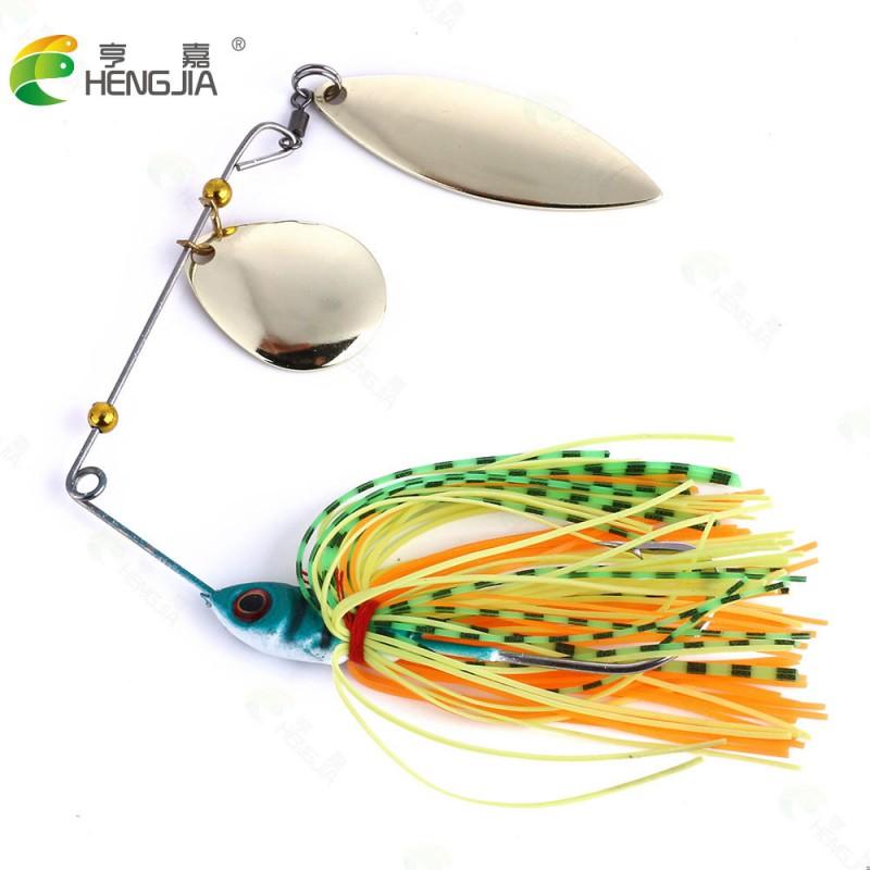 17g Metal Spinnerbait Fishing Lure With Vibration Sound Bass Pike Perch Saltwater Freshwater
