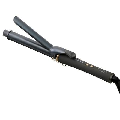 Iris Ohyama MiCOLA Curling Iron Pipe Diameter 28mm Compatible with Overseas Temperature Adjustable HIR-MC201-H Dark Gray