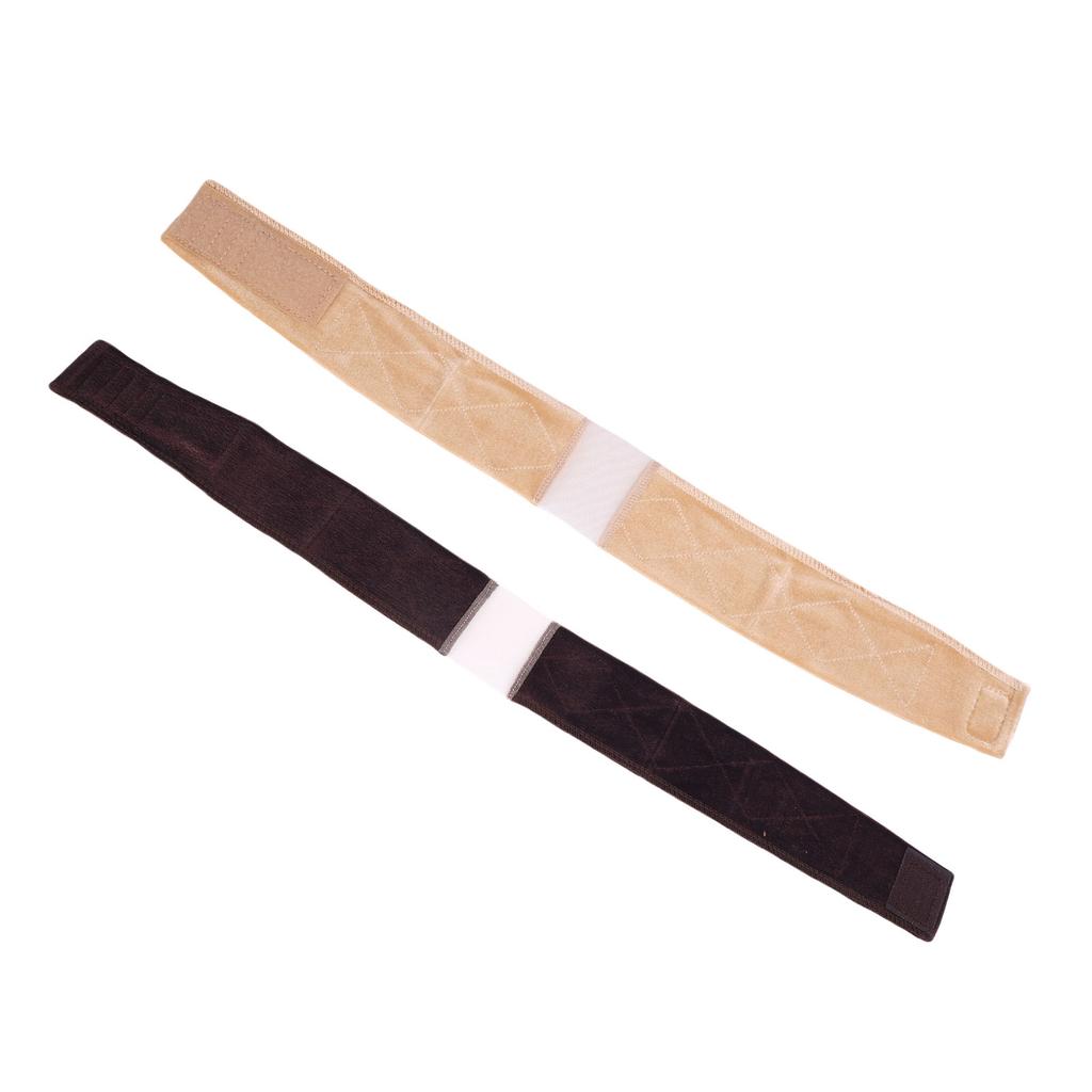 4PCS Lace Wig Band Fully Adjustable Reinforced Comfortable Elastic Lace Hairbands Wig Grip Headbands