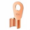 Copper OT OpenEnd Terminal, Thickened Crimp Lug, High Conductivity, sturdy Duty 5A 50pcs
