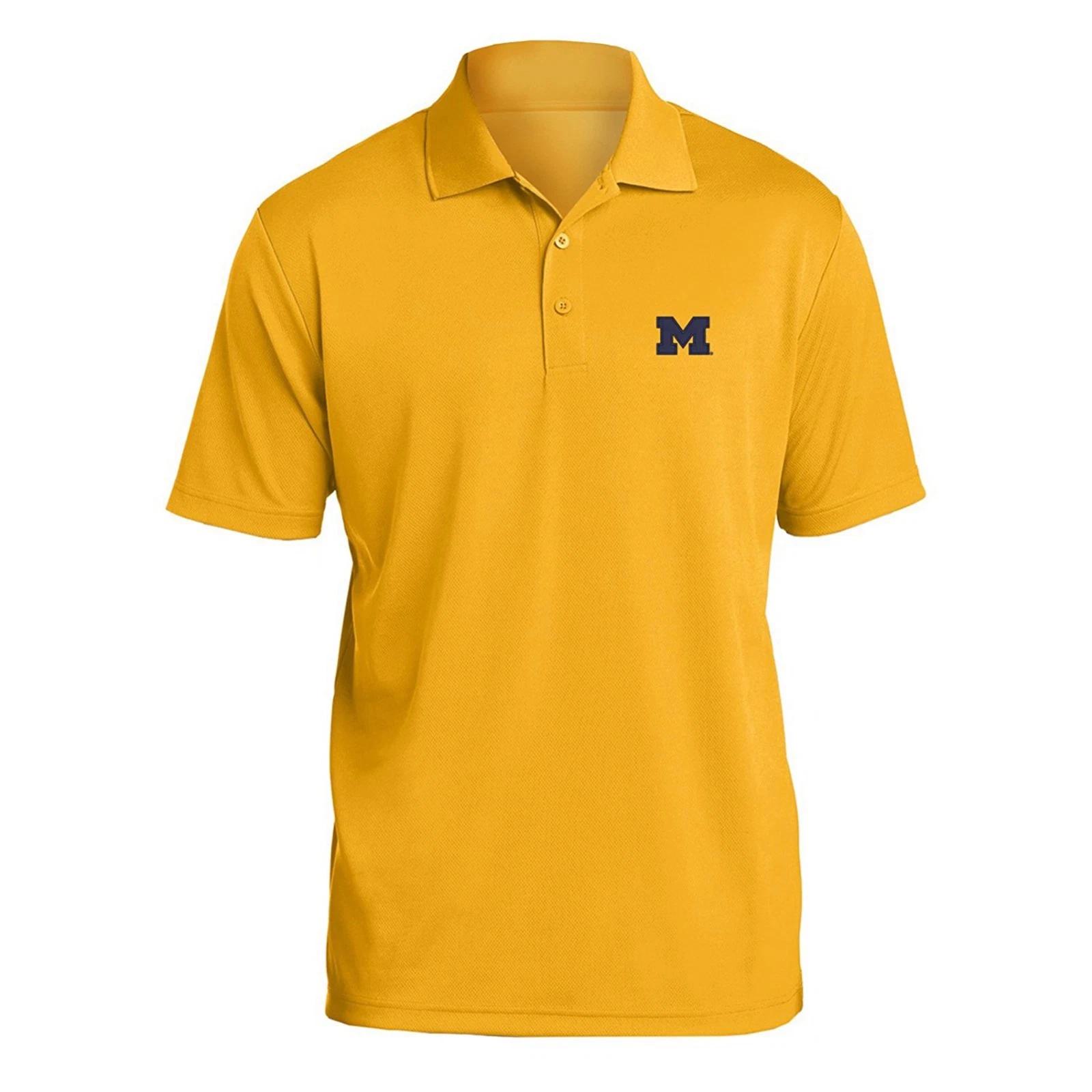 University of Michigan Wolverines Primary Logo Polo 3XL