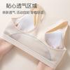 Adolescent Teen Girls Plus Size Comfortable Developmental Wireless Sports Vest Bra