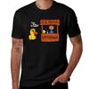 Men's Cotton Short Sleeve T-Shirt Ice Fresh Lemonade Stand & Funny Duck Graphic Print Casual T