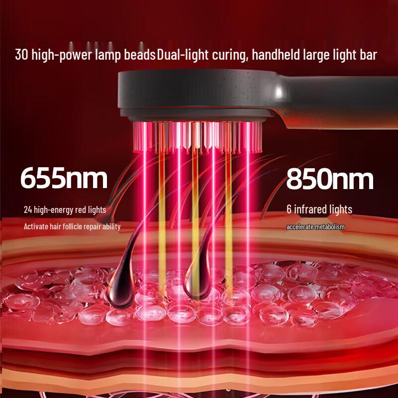 Breo Scalp 3S Smart Scalp Massager Comb with Red Light Therapy