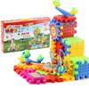 81pcs Gear Pinch Toys Set Children Electric Rotating Gears Jigsaw Puzzle Brain Teaser 3D Toys Christmas Gift