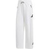 Zne Loose Split Logo Pattern Knitted Sports Pants Women Bottoms JL7332