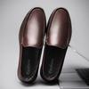 Genuine Leather Shoes Men Loafers Man High Quality Flats Male Loafers Business Soft Driving Shoes Moccasins Driving Men'S Shoes