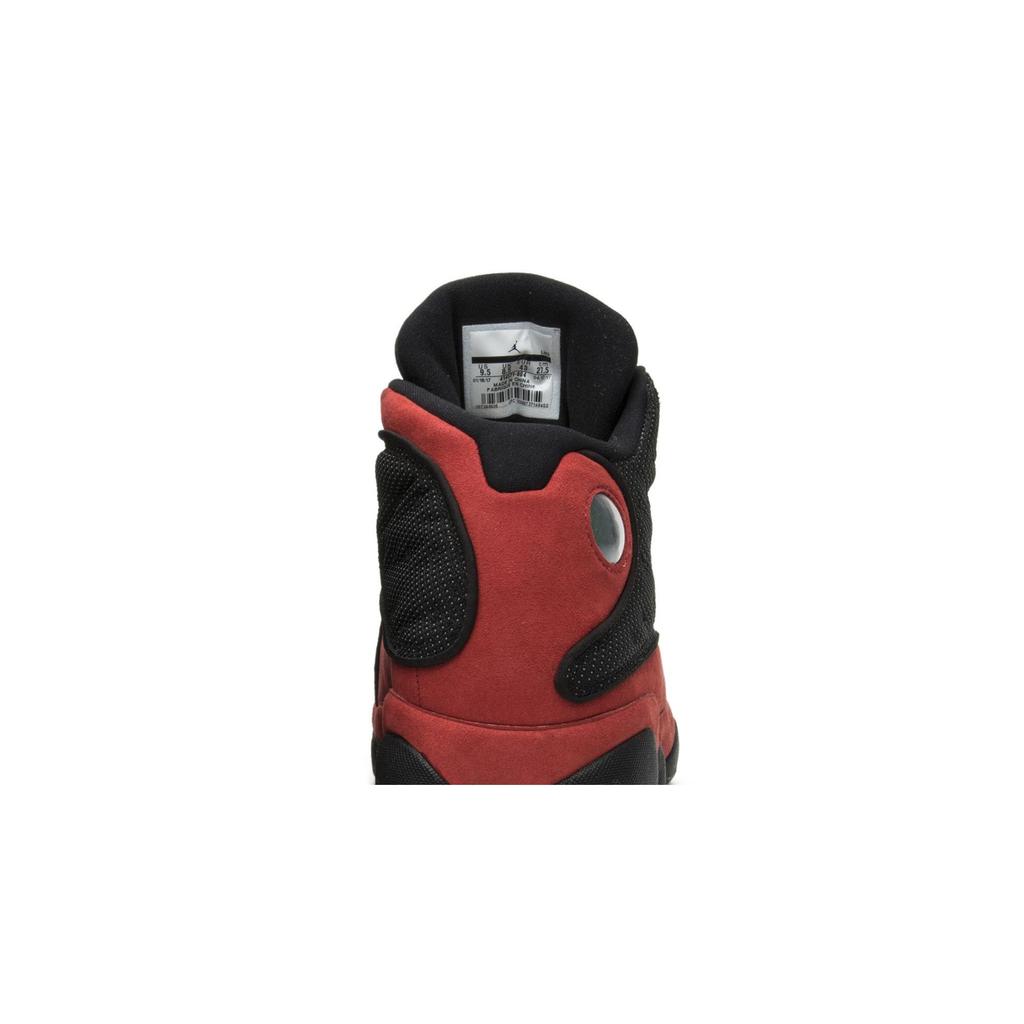 Air Jordan 13 Retro 'Bred' 2017 (Unisex) Schwarze / Wahre Rote / Weiße Vintage Basketballschuhe 414571 004