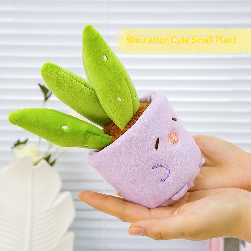 Simulation Tulip Succulent Plush Stuffed Toy Plants Decor Mushroom Aloes Soft Doll Flower Kawaii Pillow For Girls Birthday Gifts