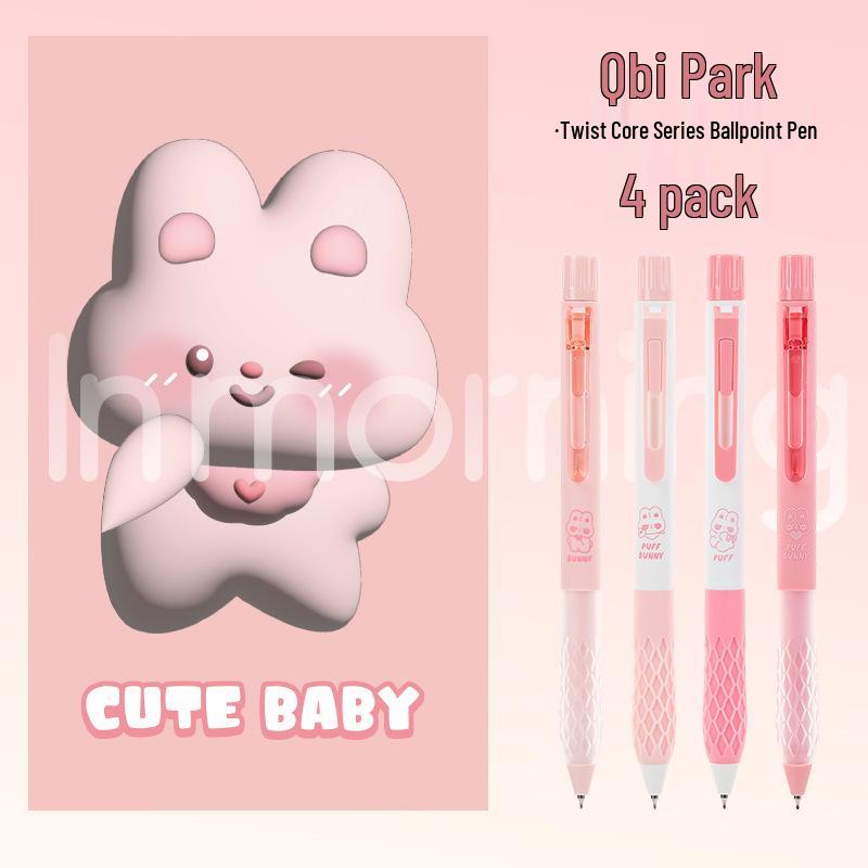 

Yimulin Panda Twist Neutral Pen - 3D Pattern Creative Rotating Quick-Dry Brush Pen 0.5mm