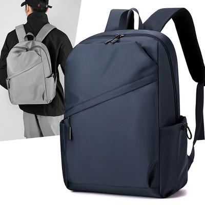 Ryggsäck för män med stor kapacitet, dubbla axelremmar, laptopfack, business casual, reseväska, skolväska för högstadie- och gymnasieelever