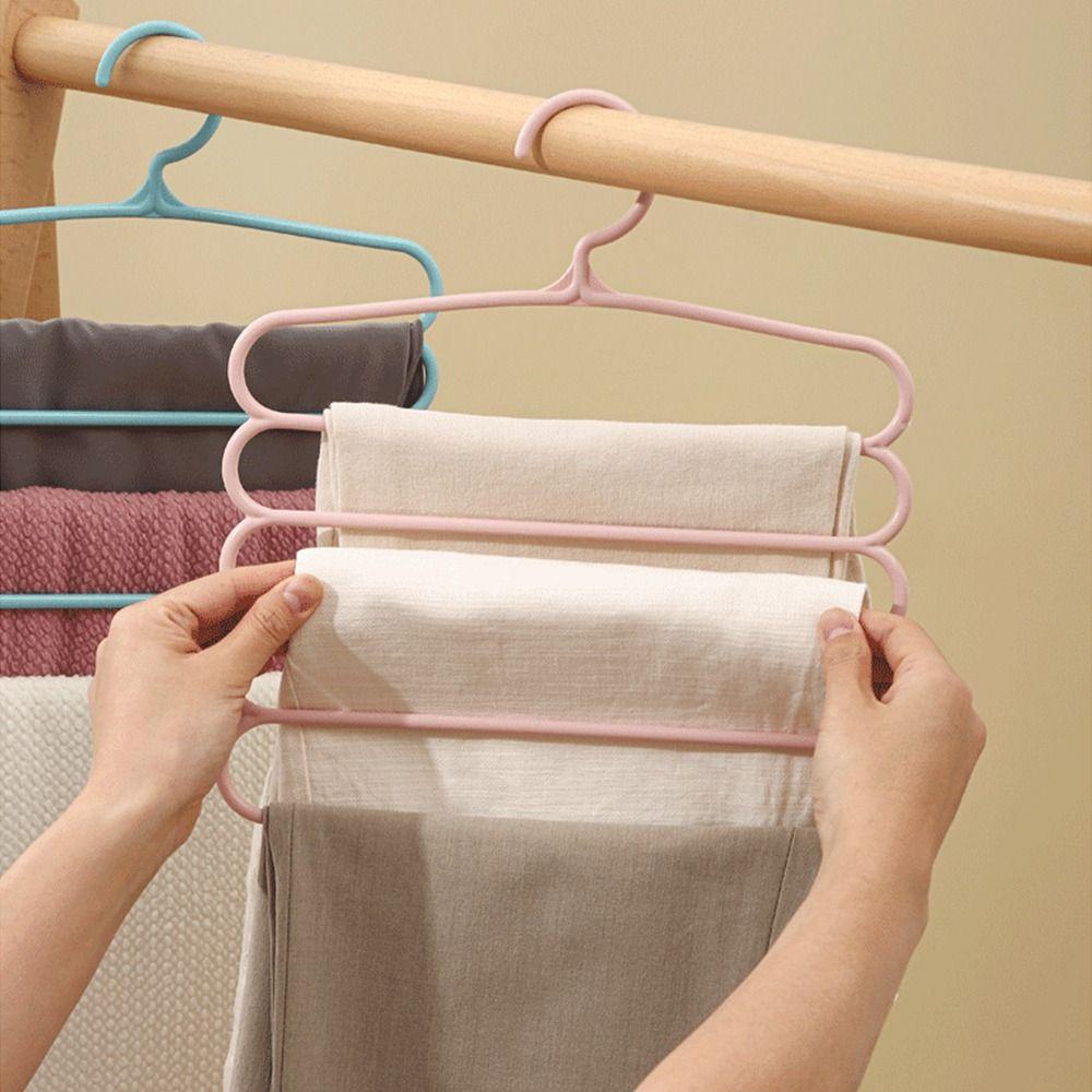 Convenient Multi-layer Thickened Pants Rack Storage Holders Trousers Hangers Clothes Rack