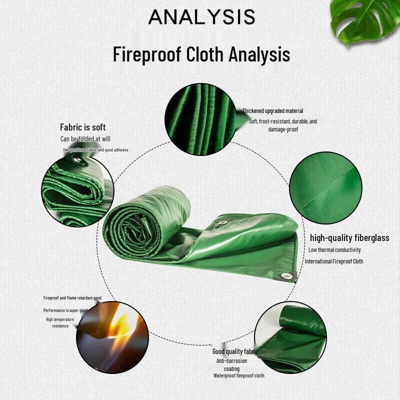 Hongda Kaisheng Thick PVC Fire Retardant Tarpaulin