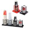 Easy To Use Cup Shelf Mutifunctional Glass Display Stand for Office Use