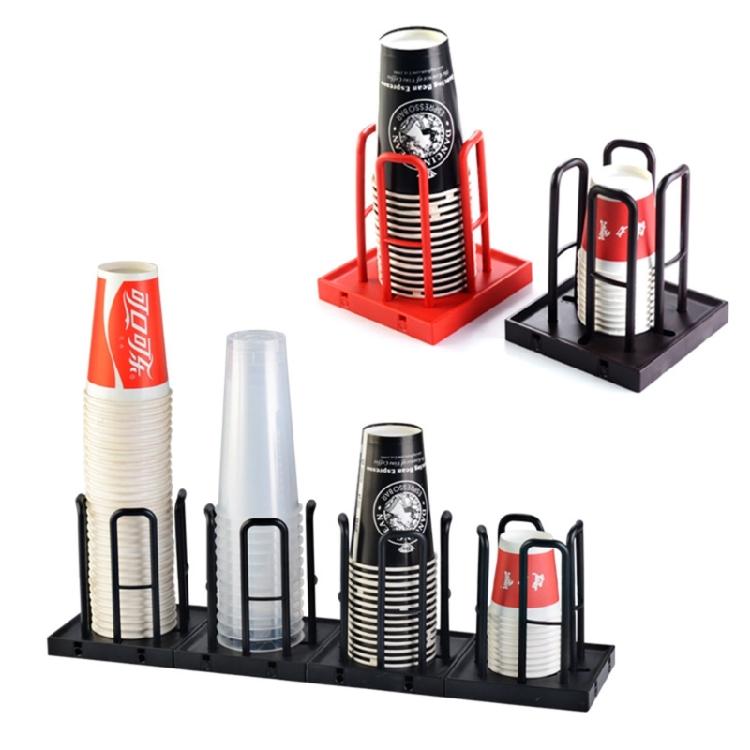 Easy To Use Cup Shelf Mutifunctional Glass Display Stand for Office Use
