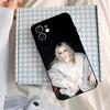 2hollis Singer Phone Case For IPhone 17 Pro 15 13 14 16 11 12 Pro Max 7 8 Plus XR XS X SE Matte Soft Funda Silicone Cover