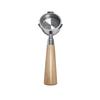 304 Stainless Steel and Wood Bottomless Espresso Portafilter for DeLonghi Espresso Brewing