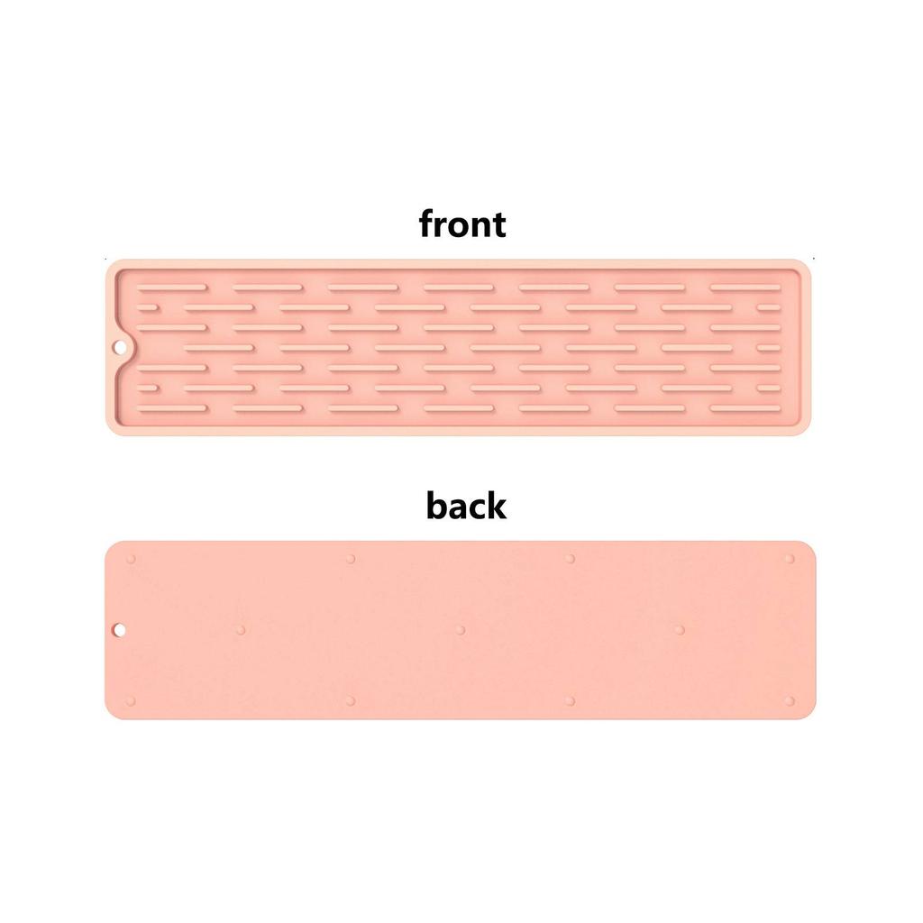 Silicone Tableware Cushion Anti Slip Sink Tray Kitchenware Protection Mat Dish Drying Cushion Pad Storage Drain Mat Coasters