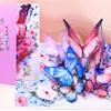 3D Geburtstagskarten Grußkarten Umschläge mit buntem Schmetterling und Blume Grußkarten für Geburtstag, Feiertag
