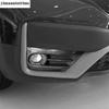Front Rear Fog Lights Lamps Eyebrow Frame Decorative Cover Trim ABS Chrome / Carbon Fiber Accessories For Honda CRV CR-V