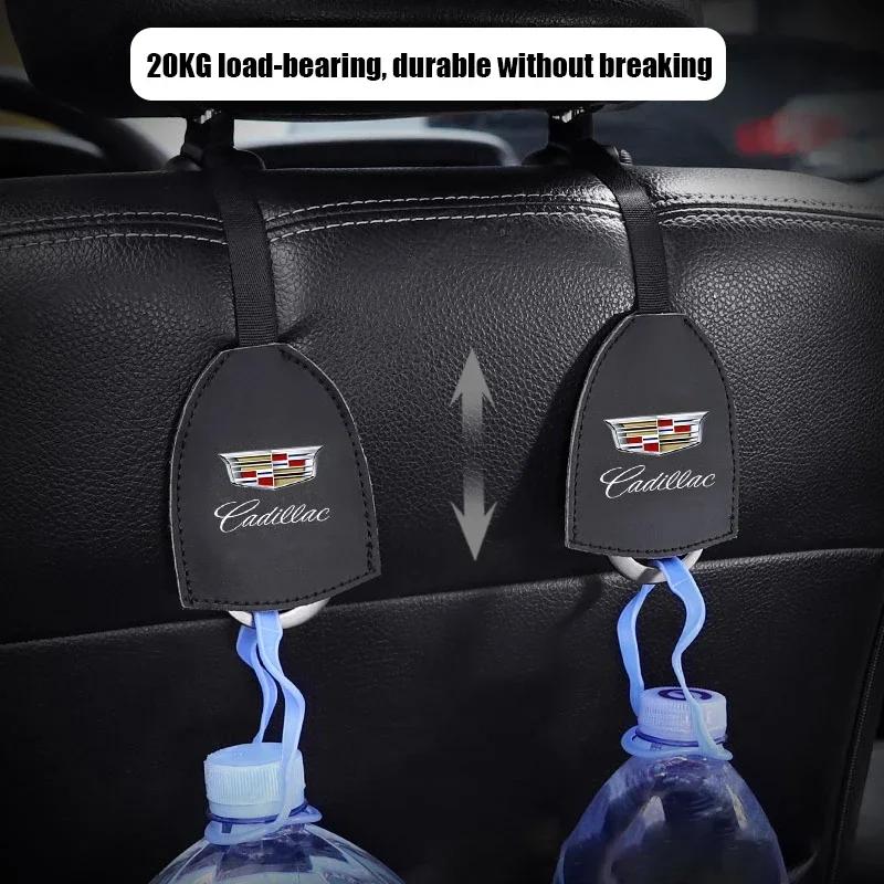 1 Piece Car Seat Back Hook Storage Hanger Accessories for Cadillac ATS BLS CT5 CT6 CTS ESCALADE EXT SLR SLS STS XT4 XT5 XT6 XTS Bt3