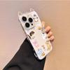 Transparent Cat Ears Phone Case for Apple 17 Pro Max, 15 Pro, 13, 14 with Precise Cutouts