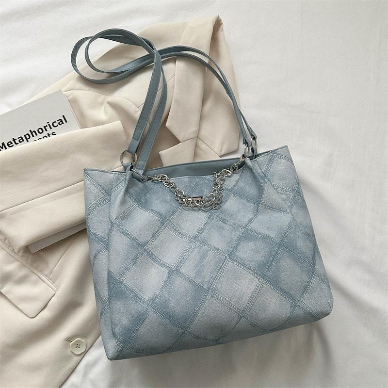 

Fashionable Minimalist One Shoulder Bag Stylish Winter New Korean Version Large Capacity Tote Bag For Women