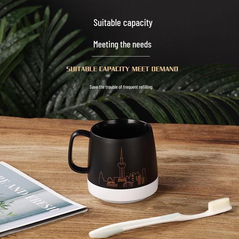 YIXI Two-Tone Mouthwash Cup