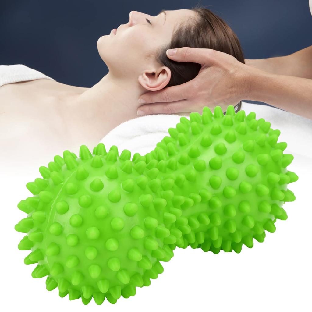 Erdnuss Massageball Muskelentspannung Faszienball Stacheliger Fitnessball Erholungstraining Massagerolle Yoga Therapieball
