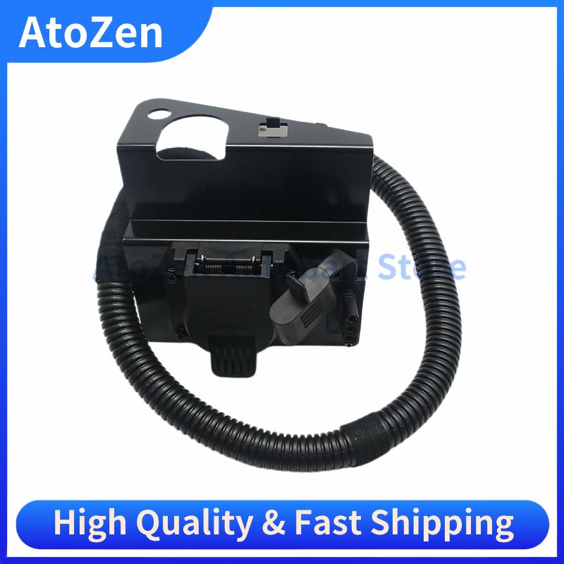 YC3Z-13A576-CA YC3Z13A576CA Car Trailer Tow Wiring Harness Plug with Connector & Mounting Bracket for Ford F250 F350 Super Duty