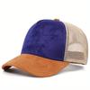 Trucker Adjustable Ports Outdoor Men For Cap Baseball Mesh Neutral Gender Women  Caps Fashion Curved Dad Casual Breathable Sunhat Trendy