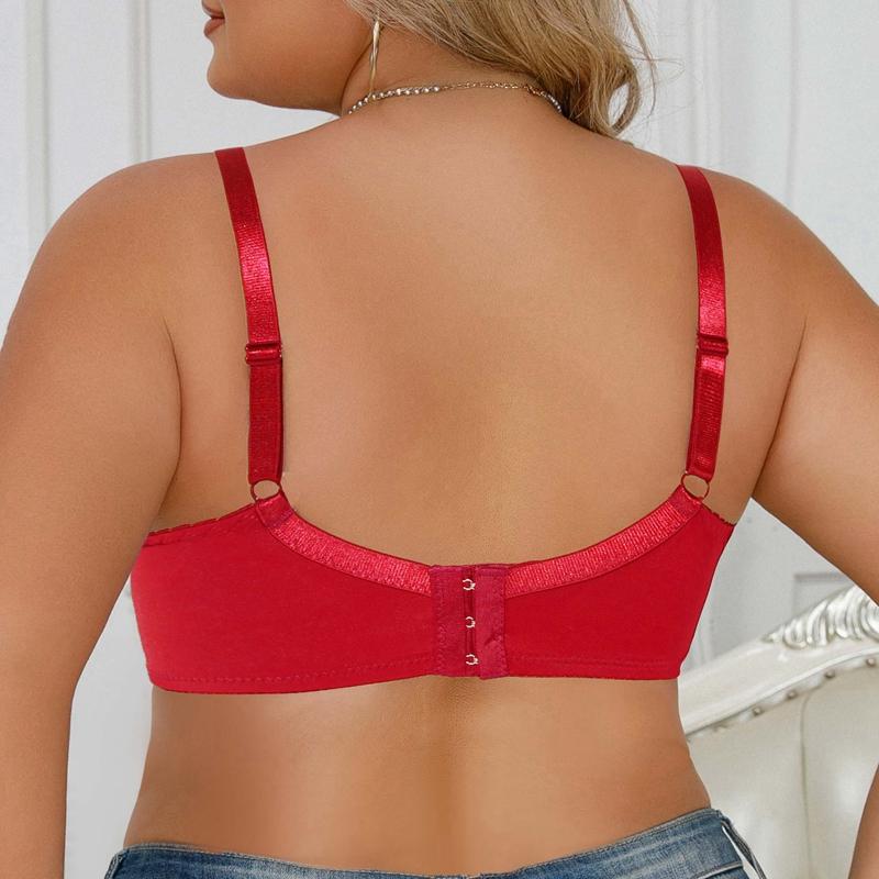 1 Stück Damen-BH in Übergröße, ultradünn, halbtransparent, Spitze, sexy, atmungsaktiv, Stahlring, Körbchen Französische Eleganz CDE