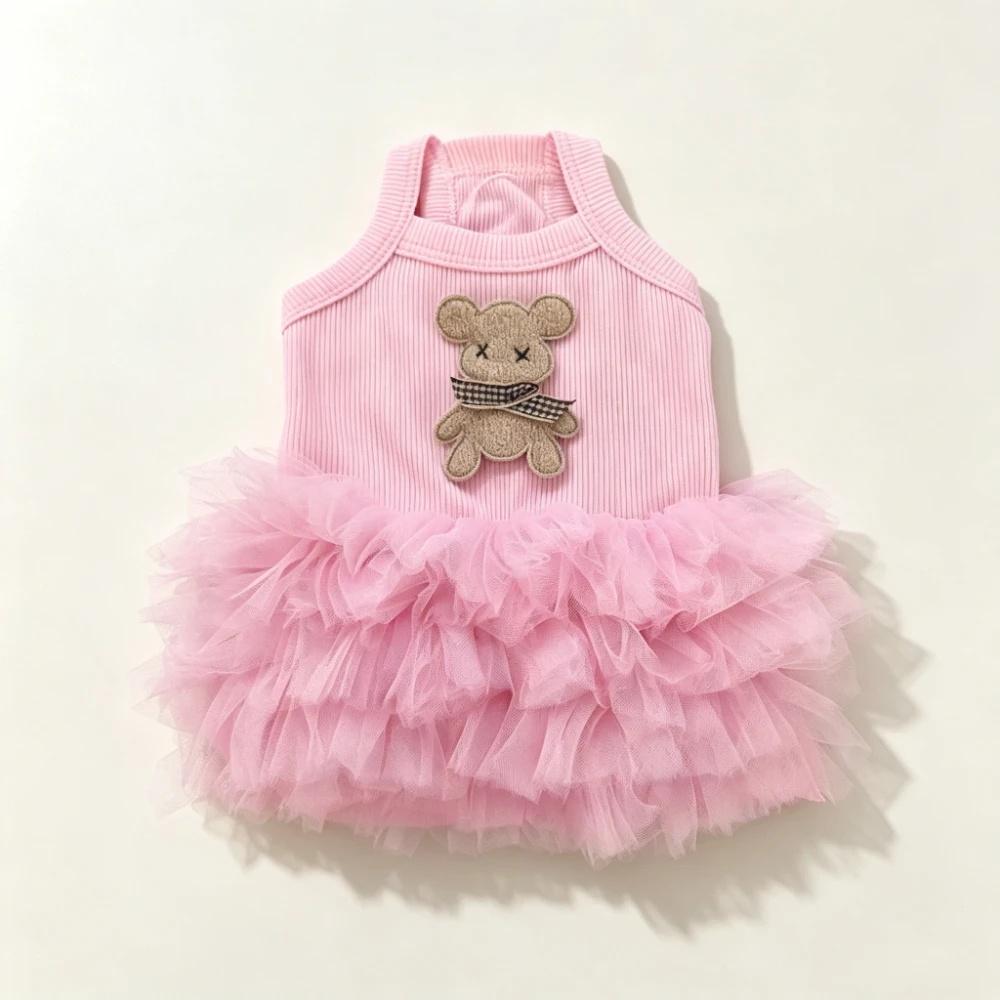 1PC  Princess Dog Skirt Sleeveless Puffy Cute Pet Half Skirt Comfortable for Small Dogs Cats