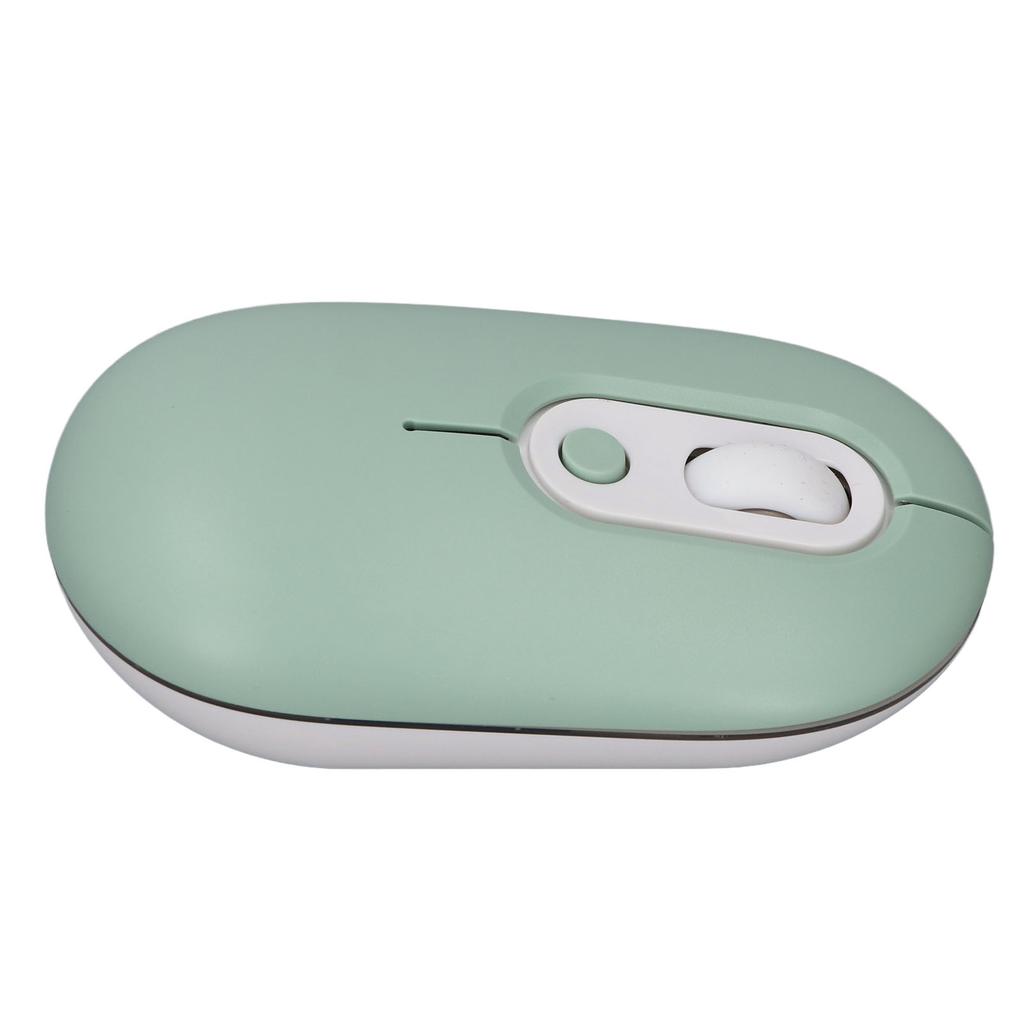 2.4GHz BT Wireless Mouse Portable Light Up Mouse with Receiver 500mAh Quiet Click 80012001600 DPI