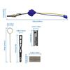 High Performances Ceramic Glow Plug Repair Kit for 12V Diesels Heater Spare Parts For 5KW and 8KW Models In Vehicles
