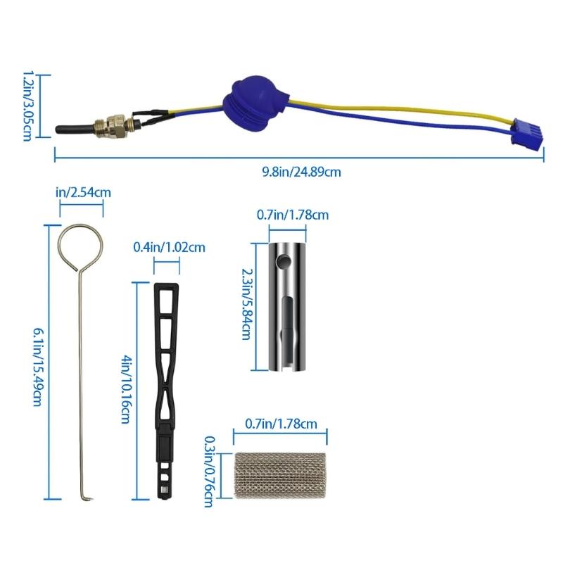 High Performances Ceramic Glow Plug Repair Kit for 12V Diesels Heater Spare Parts For 5KW and 8KW Models In Vehicles