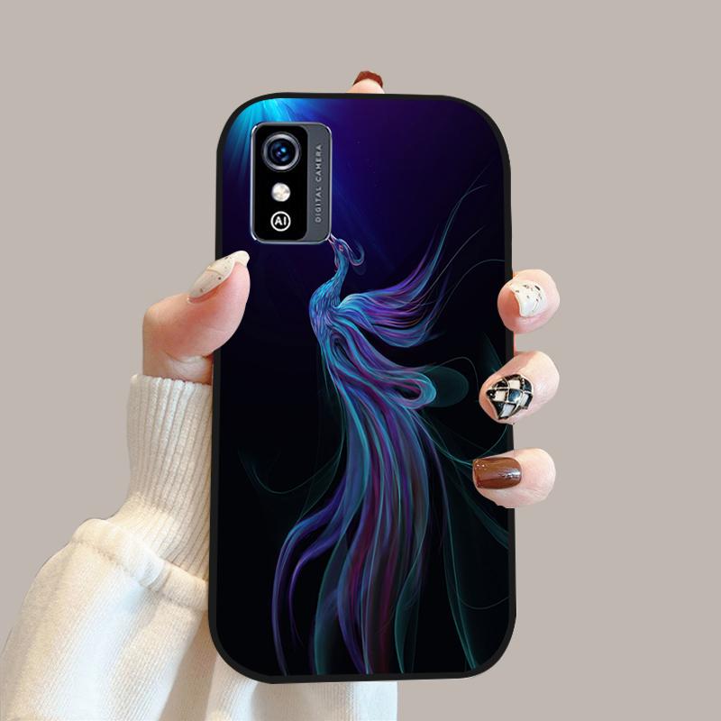 

Case For ZTE Blade L9 Soft Silicone TPU Color Painted Phone Coque Cover For ZTE Blade L8 Luxury Protective Fundas Bumper Cases ZTE Blade L9