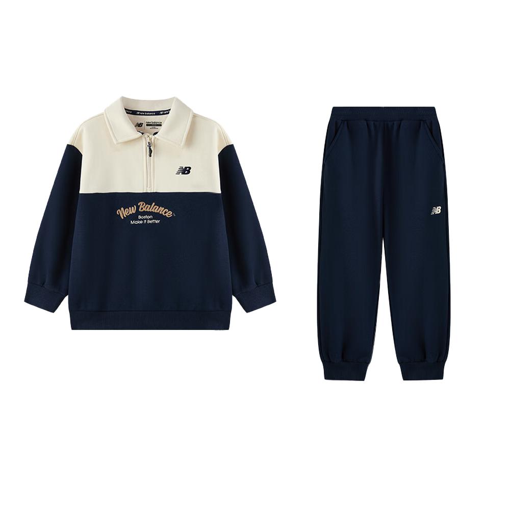 New Balance Casual Sportswear 2 Piece Set Kids 2PF4E113-NV 160