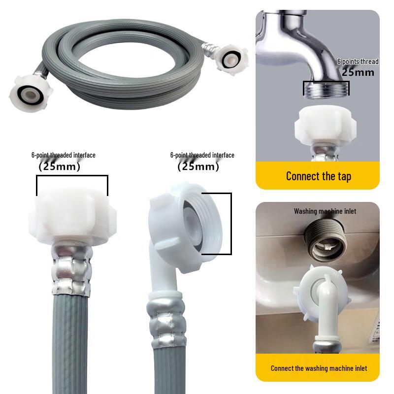 Yuanzu European Style Drum Washing Machine Inlet Hose