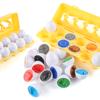Children'S Science And Education Assembly Pairing Egg Twist Egg Vehicle Color Cognition Smart Egg Puzzle Play