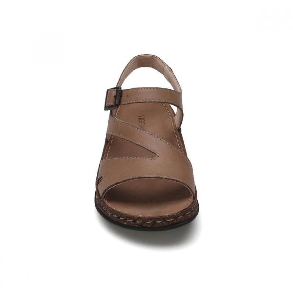 Vigevano Women S Comfort Daily caSual SandalS Brown 8vg3555S5d