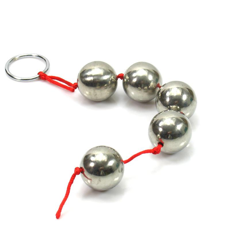 Stainless Steel Pull Beads Female Masturbation Back Court Sex Toys Sex Tools Adult Couple Cheerleading Adult Supplies Sex