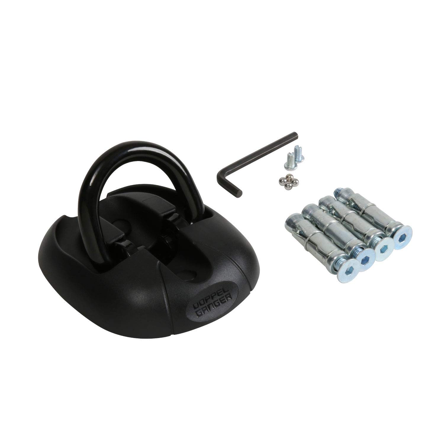 

DOPPELGANGER Мотоциклетный замок Strong Ground для бетона, анкер для замка заземления, противоугонный замок заземления, противоугонный чёрный